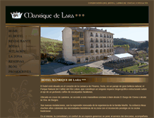 Tablet Screenshot of hotelmanriquedelara.com